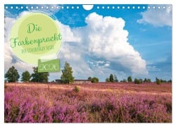 Cover-Bild zum Titel 'Die Farbenpracht der Lüneburger Heide (Wandkalender 2026 DIN A4 quer), CALVENDO Monatskalender' von 'Sandra Lorenzen-Müller'