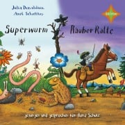 Cover-Bild zum Titel 'Superwurm / Räuber Ratte' von 'Julia Donaldson'