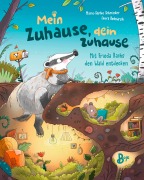 Cover-Bild zum Titel 'Mein Zuhause, dein Zuhause - Mit Frieda Dachs den Wald entdecken' von 'Marie-Sophie Schmieder'