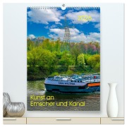Cover-Bild zum Titel 'Kunst an Emscher und Kanal (hochwertiger Premium Wandkalender 2026 DIN A2 hoch), Kunstdruck in Hochglanz' von 'Klaus Fritsche'