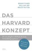 Cover-Bild zum Titel 'Das Harvard-Konzept' von 'Roger Fisher, William Ury, Bruce Patton'