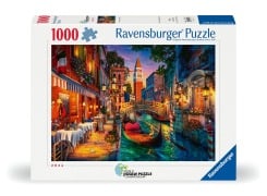 Cover-Bild zum Titel 'Erwachsenenpuzzle 1000 Teile - Kanalrundfahrt in Venedig' von ''