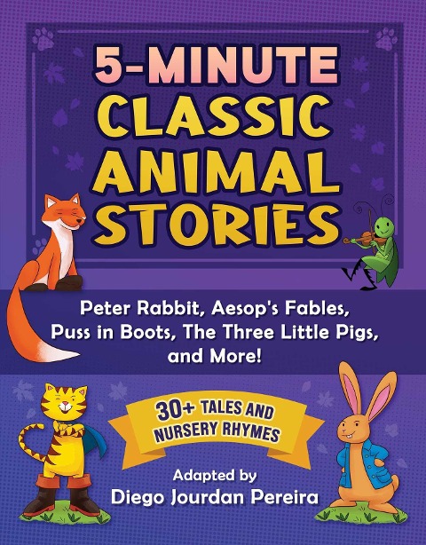 5-Minute Classic Animal Stories - Diego Jourdan Pereira