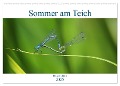 Sommer am Teich (Wandkalender 2025 DIN A2 quer), CALVENDO Monatskalender - Heike Hultsch