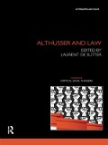 Cover-Bild zum Titel 'Althusser and Law' von ''