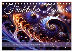 Cover-Bild zum Titel 'Fraktaler Zauber (Tischkalender 2026 DIN A5 quer), CALVENDO Monatskalender' von 'Kerstin Waurick'
