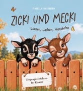 Cover-Bild zum Titel 'Zicki und Mecki - Lernen, Lachen, Meeehehe' von 'Isabella Halbeisen'