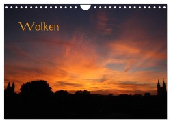 Cover-Bild zum Titel 'Wolken (Wandkalender 2026 DIN A4 quer), CALVENDO Monatskalender' von 'Mandy Röhr'