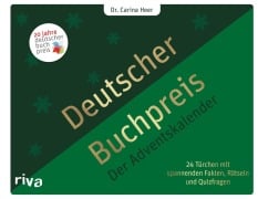 Cover-Bild zum Titel 'Deutscher Buchpreis - Der Adventskalender' von 'Carina Heer'