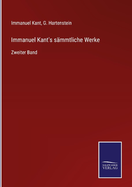 Immanuel Kant's sämmtliche Werke - Immanuel Kant