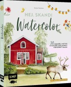 Cover-Bild zum Titel 'Hej. Skandi Watercolor' von 'Victoria Florentina Wißmann'