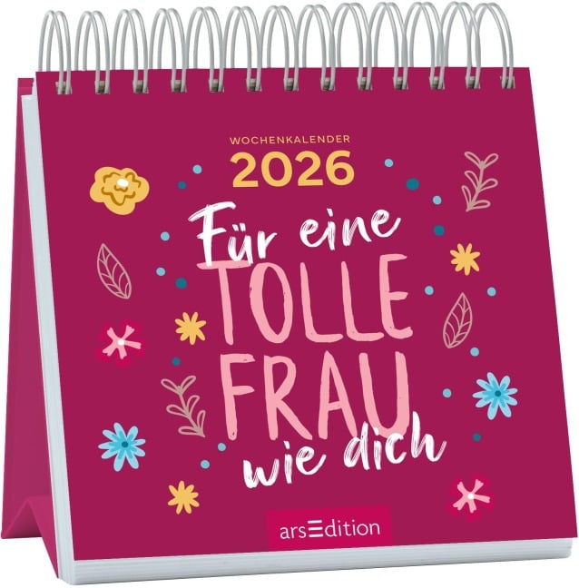 Mini-Wochenkalender Für eine tolle Frau wie dich 2026 - 