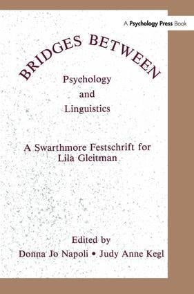 Bridges Between Psychology and Linguistics - 