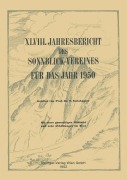 Cover-Bild zum Titel 'Jahresbericht des Sonnblick-Vereines für das Jahr 1950' von ''