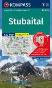 Cover-Bild zum Titel 'KOMPASS Wanderkarte 035 Stubaital 1:30.000' von ''