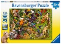 Cover-Bild zum Titel 'Ravensburger Kinderpuzzle - 13351 Bunter Dschungel - 200 Teile Puzzle für Kinder ab 8 Jahren' von ''