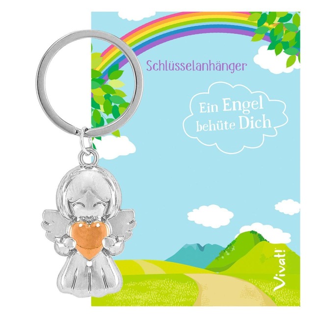 Schlüsselanhänger 'Ein Engel behüte dich' - 