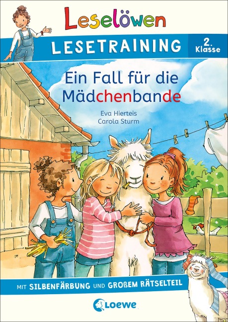 Leselöwen Lesetraining 2. Klasse - Ein Fall für die Mädchenbande - Eva Hierteis