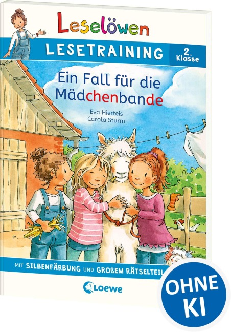 Leselöwen Lesetraining 2. Klasse - Ein Fall für die Mädchenbande - Eva Hierteis