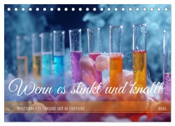Cover-Bild zum Titel 'Wenn es stinkt und knallt (Tischkalender 2026 DIN A5 quer), CALVENDO Monatskalender' von 'Kerstin Waurick'
