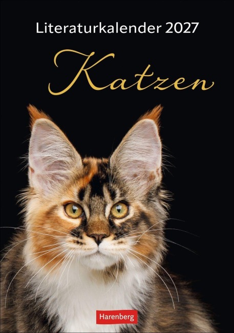 Literaturkalender Katzen Wochen-Kulturkalender 2027 - 