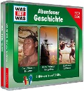 WAS IST WAS 3-CD Hörspielbox. Abenteuer Geschichte - Tessloff Verlag Ragnar Tessloff GmbH & Co. KG