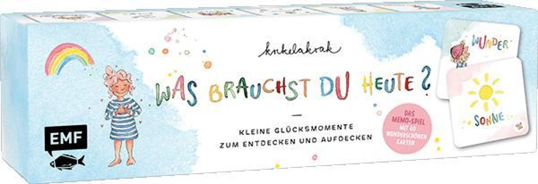 Memo-Spiel: Was brauchst du heute? - Kleine Glücksmomente zum Entdecken und Aufdecken - 