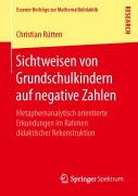 Cover-Bild zum Titel 'Sichtweisen von Grundschulkindern auf negative Zahlen' von 'Christian Rütten'