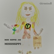 Cover-Bild zum Titel 'Miss Hippie am Mississippi' von 'Johannes Girmindl'
