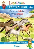 Cover-Bild zum Titel 'Leselöwen Lesetraining 2. Klasse - Das verletzte Wildpferd' von 'Stütze & Vorbach'
