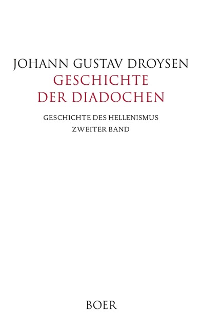 Geschichte der Diadochen - Johann Gustav Droysen