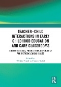 Cover-Bild zum Titel 'Teacher-Child Interactions in Early Childhood Education and Care Classrooms' von ''