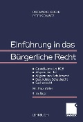 Cover-Bild zum Titel 'Einführung in das Bürgerliche Recht' von 'Dietmar O. Reich, Peter Schmitz'