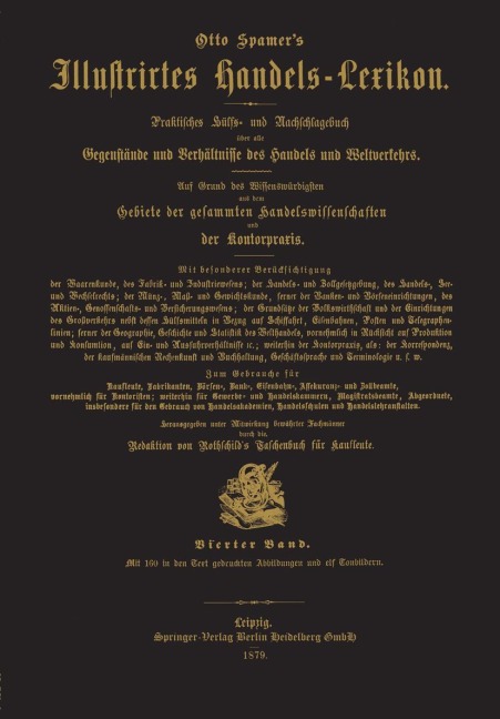 Illustrirtes Handels-Lexikon - Otto Spamer's