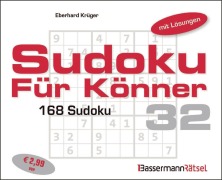 Cover-Bild zum Titel 'Sudoku für Könner 32 (5 Exemplare à 2,99 EUR)' von 'Eberhard Krüger'