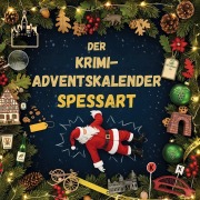 Cover-Bild zum Titel 'Der Krimi-Adventskalender Spessart' von 'Ava Huber'
