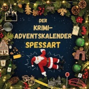 Cover-Bild zum Titel 'Der Krimi-Adventskalender Spessart' von 'Ava Huber'