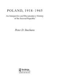 Poland, 1918-1945 - Peter Stachura
