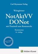 Cover-Bild zum Titel 'Weingärtner, NotAktVV / DONot-Kommentar' von 'Matthias Frohn, Stefan Ulrich, Klaus Sommerfeldt, Melanie Sommerfeldt, Sebastian Löffler'