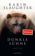 Cover-Bild zum Titel 'Dunkle Sühne' von 'Karin Slaughter'
