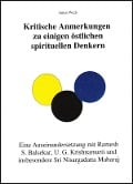 Kritische Anmerkungen zu spirituellen Denkern - Anton Weiß