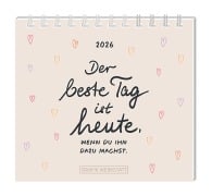 Mini-Kalender 2026 Der beste Tag - 