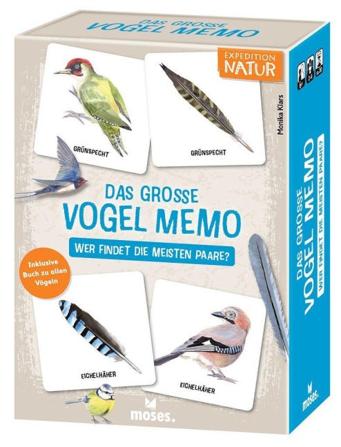 Das große Vogel Memo - Monika Klars