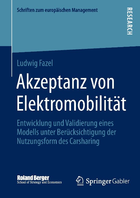 Akzeptanz von Elektromobilität - Ludwig Fazel