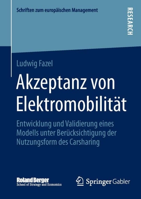 Akzeptanz von Elektromobilität - Ludwig Fazel