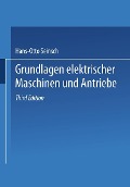 Cover-Bild zum Titel 'Grundlagen elektrischer Maschinen und Antriebe' von 'Hans-Otto Seinsch'