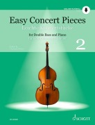 Cover-Bild zum Titel 'Leichte Konzertstücke Band 2. Kontrabass und Klavier.' von ''
