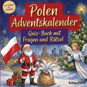 Cover-Bild zum Titel 'Polen-Adventskalender: Quiz-Buch mit Fragen und Rätsel' von 'Schlauvento Interactive'