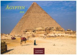Cover-Bild zum Titel 'Ägypten Kalender 2026 - Wandkalender | Fotokalender Afrika 24x35 cm - mit atemberaubenden Fotos der Pyramiden, Sphinx, Luxor & mehr' von 'H. W. Schawe'