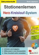 Cover-Bild zum Titel 'Stationenlernen Herz-Kreislauf-System' von 'Rudi Lütgeharm'